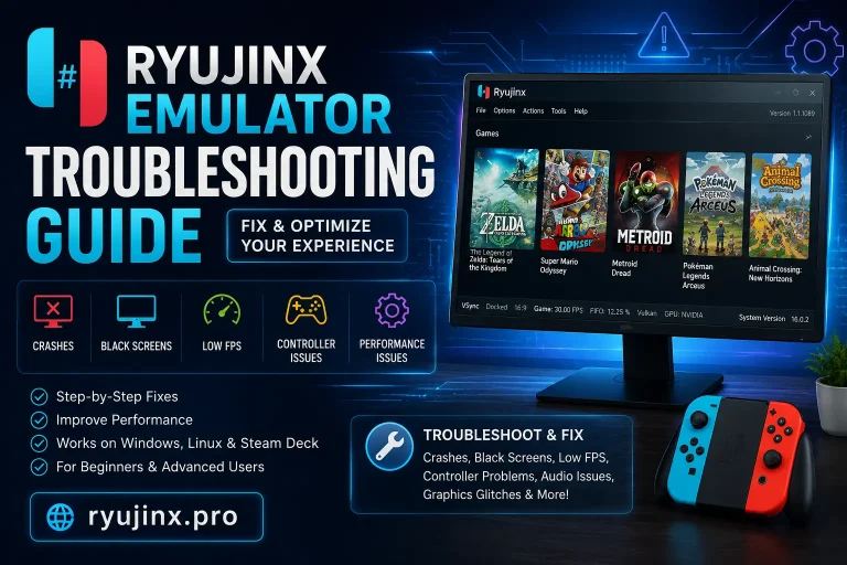 Ryujinx Emulator Troubleshooting
